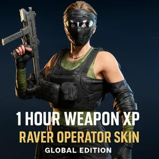 Call of Duty: Black Ops 7 - Raver Operator Skin + 1 HOUR DOUBLE WEAPON XP (PS4/PS5/XBOX ONE/XBOX SERIES X/PC)