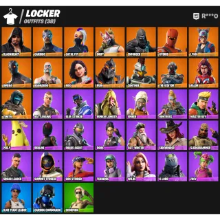 Old Fortnite Account with rare items (from the first season of the game)