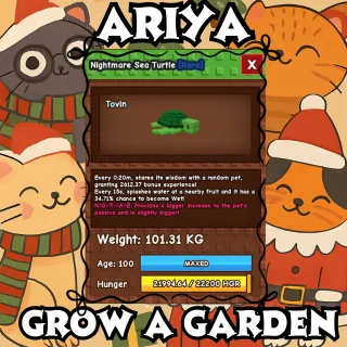 COLOSSAL NIGHTMARE SEA TURTLE | 101.31 KG | 20S NO TOY