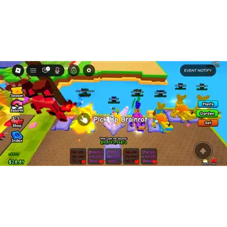 Plants vs brainrots 7 1m/s