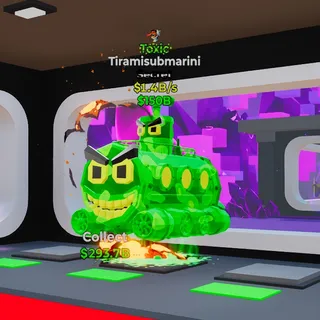 Fortnite Steal The Brainrot Tiramisubmarini 1.4B/s