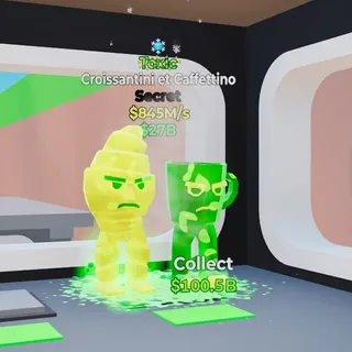 Steal The Brainrot Croissantini et Caffettino