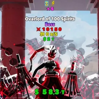 Overload of 100 Spirits 5 Star 2T