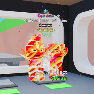 Steal The Brainrot Croissantini et Caffettino