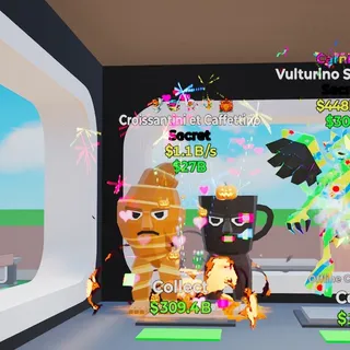 Croissantini et Caffettino lovely 1.1B/s 5 traits