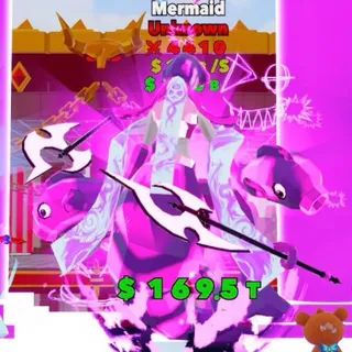 Neon Mermaid RARE