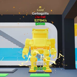 Fortnite Steal the brainrot Garbagzilla Gold