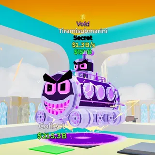 Fortnite Steal The Brainrot Tiramisubmarini 1.3B/s