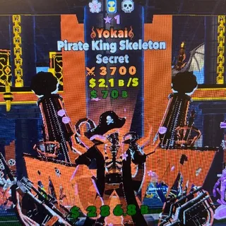 Yokai Pirate King Skeleton Fight The Brainrot