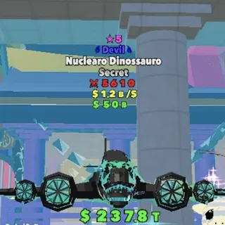 Nuclearo Dinossauro 5 Star Devil