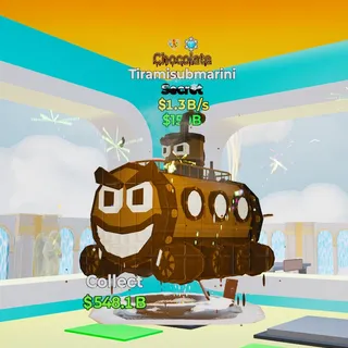 Fortnite Steal The Brainrot Tiramisubmarini 1.3B/s