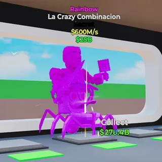 Fortnite Steal The Brainrot Rare 600M/s Rainbow