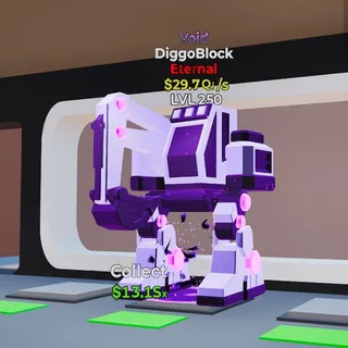 Void Diggoblock 250 lvl 29.7Qi/s