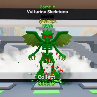 Fortnite steal the brainrot Vulturino Skeletono
