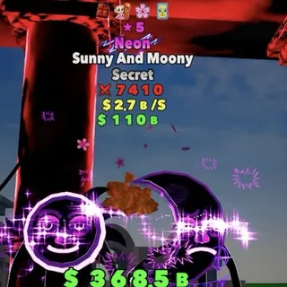 Sunny And Moony 5 stars 4T