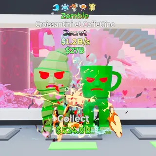 Croissantini et Caffettino w 5 trait 1.2B/s