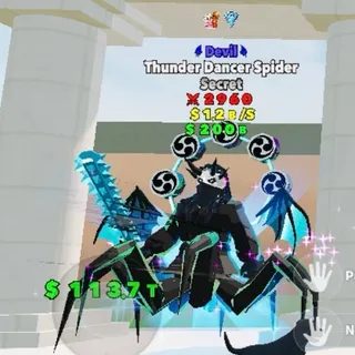 Fight The Brainrot Thunder Dancer Spider