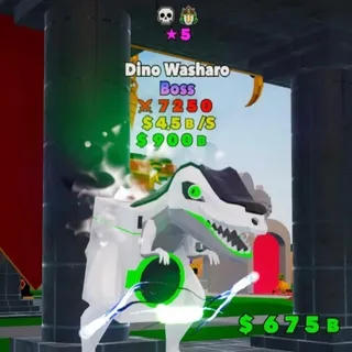 White Dino Washaro 5 Star 2T