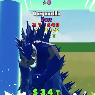 Shiny Gorgonzilla 5 Stars