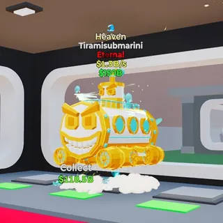 Fortnite Steal The Brainrot Tiramisubmarini 1.3B/s