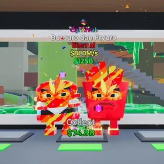 Fortnite Steal The Brainrot Burguro Dan Fryuro