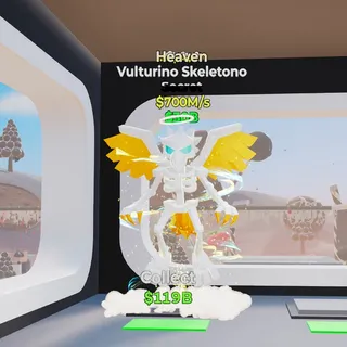 Fortnite steal the brainrot Vulturino Skeletono