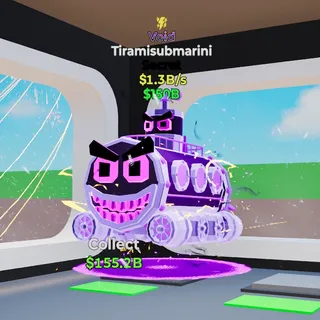 Fortnite Steal the Brainrot Void Tiramisubmarini