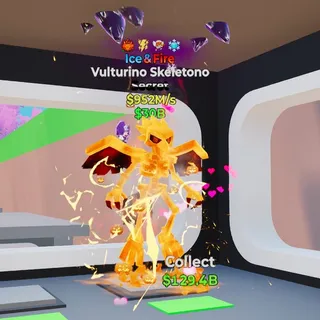 Fortnite Steal The Brainrot Vulturino Skeletino 4 traited