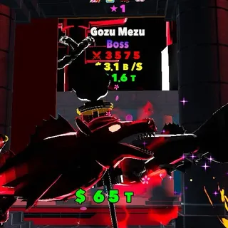 Gozu Mezu 1 Star 4T Fight The Brainrot