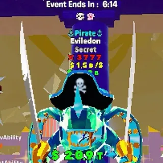 Fight The Brainrot Eviledon Priate 2 traits