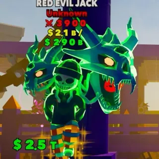 Fight The Brainrot Red Evil Jack 2 stars