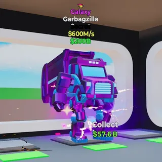 Fortnite steal the brainrot Galaxy Garbagzilla