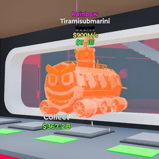 Fortnite Steal the Brainrot Rainbow Tiramisubmarini