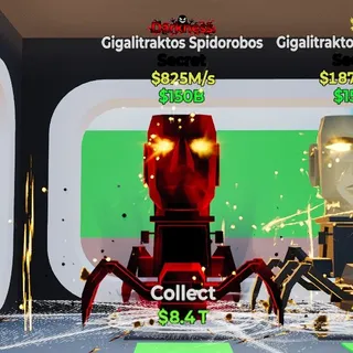 Fortnite Steal the brainrot Gigalitraktos Spidorobos