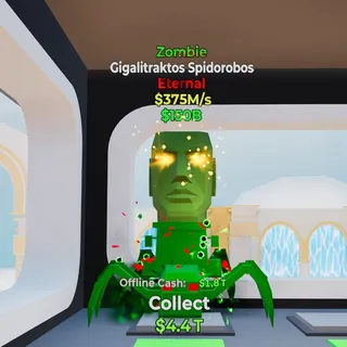 Fortnite Steal The Brainrot Zombie Spidorobos Gigalitraktos