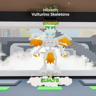 Fortnite steal the brainrot heaven Vulturino Skeletono