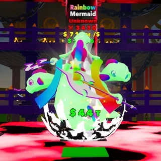 Rainbow Mermaid RARE