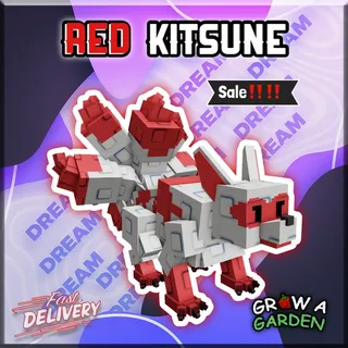 2x Red Kitsune - Sale 🔥