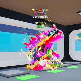 Fortnite Steal The Brainrot Gorgonzilla 5 traits 1.1B/s