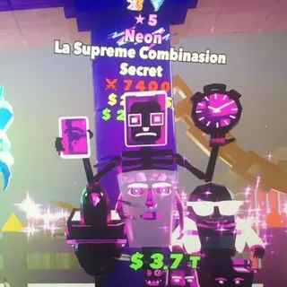 La Supreme Combinasion Neon Fight The Brainrot