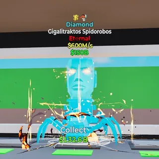 Fortnite steal the brainrot Gigalitraktos spidorobos