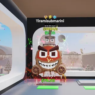 Fortnite Steal The Brainrot Tiramisubmarini 585M/s