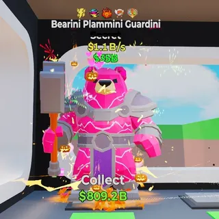 Steal The Brainrot Bearini Plammini Guardini