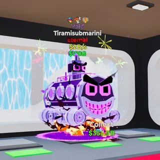 Fortnite Steal The Brainrot Tiramisubmarini 2B/s