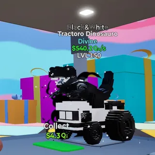 Fortnite Go Up For Brainrots Tractoro Dinosauro