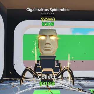 Fortnite Steal The Brainrot Gigalitraktos Spidorobos