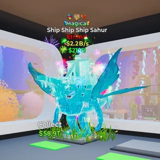 Fortnite Steal The Brainrot ship ship sahur 2.2B/s