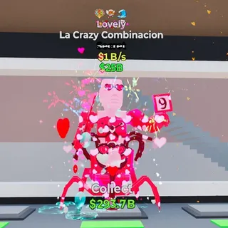 Fortnite Steal The Brainrot La Crazy Combinacion 1B/s Lovely