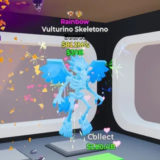 Fortnite steal the brainrot Vulturino Skeletono