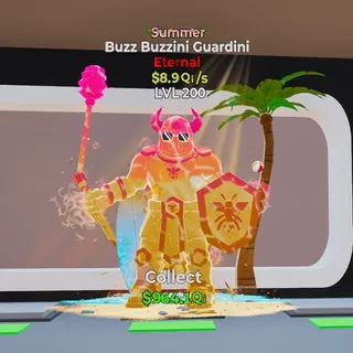 Buzz Buzzini Guardini lvl 200